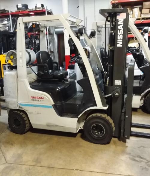 2014 Nissan Map1f2a25lv Ic Forklift Pneumatic Tire Forklifts Of Michigan