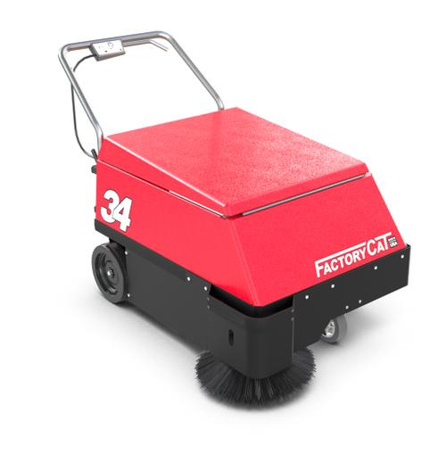 Model 34 Walk Behind Sweeper-Factory Cat Model 34 Walk Behind Sweeper