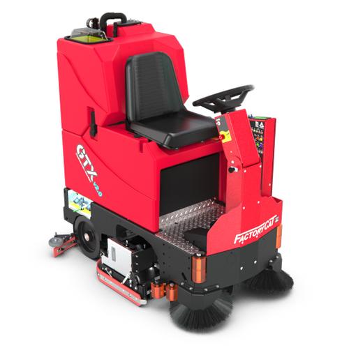 GTX Ride On Floor Scrubber-Factory Cat GTXRide On Floor Scrubber