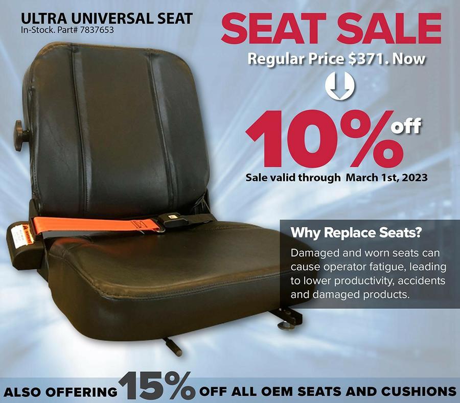 Ultra Universale Seat - 10% off