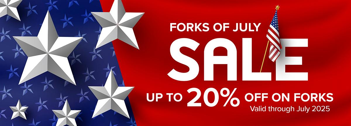 Forks fo July Sale