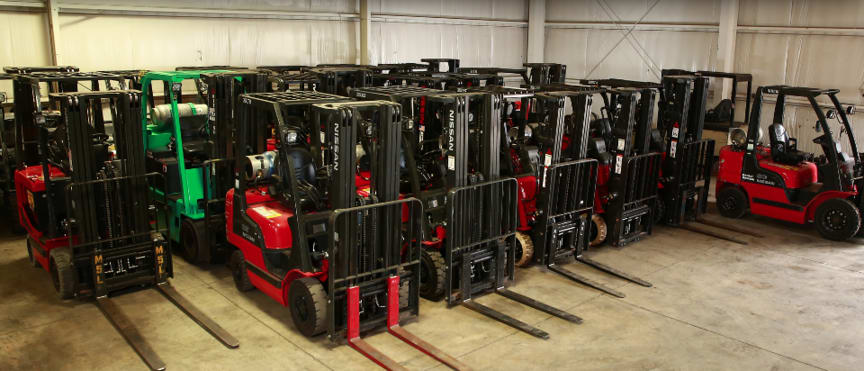 New, used, and rental Forklifts in our inventory, ready for you.