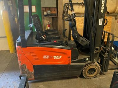 2017 DOOSAN B18T-7:Electric Forklift - Counterbalance